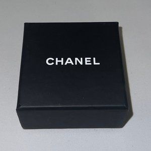 AUTHENTIC CHANEL Empty Earrings Necklace Gift Box W/ Velvet Insert